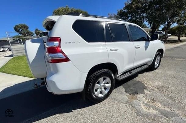 2017 Toyota Landcruiser Prado GXL in White