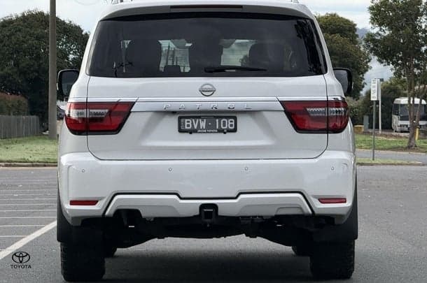 2021 Nissan Patrol Ti-L in Moonstone White