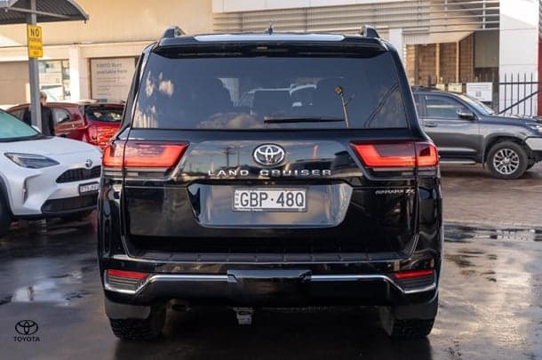 2022 Toyota Landcruiser Sahara ZX in Black