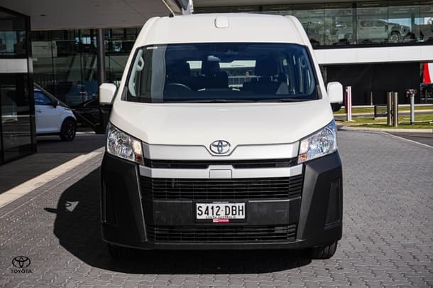 2024 Toyota Hiace Commuter in White