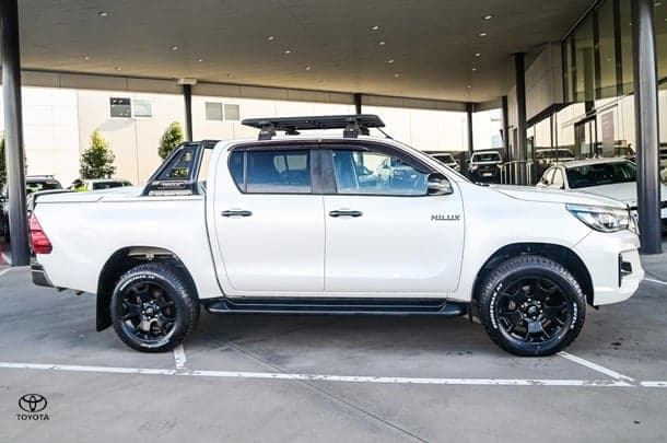 2018 Toyota Hilux Rogue in White
