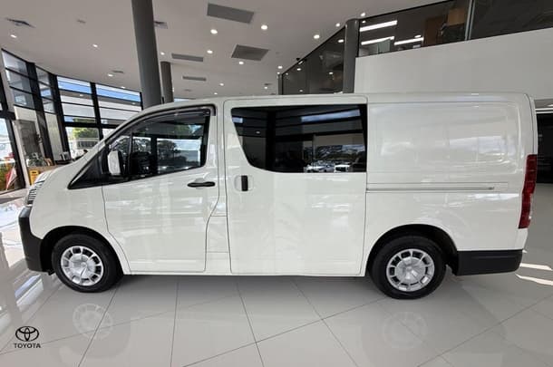 2023 Toyota Hiace LWB in White