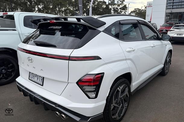 2023 Hyundai Kona N Line in White