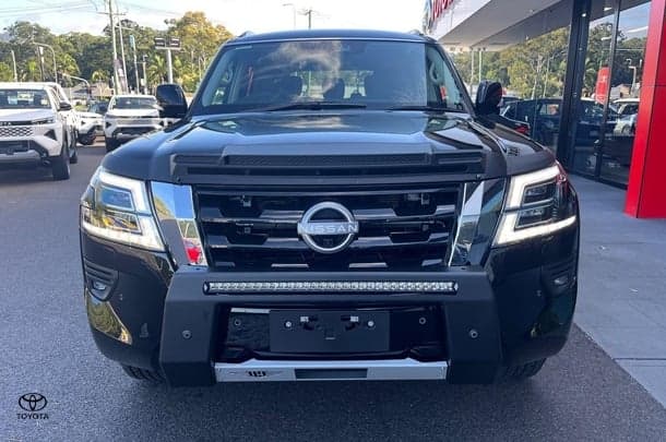 2024 Nissan Patrol Ti in Black