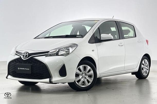 2016 Toyota Yaris Ascent in White