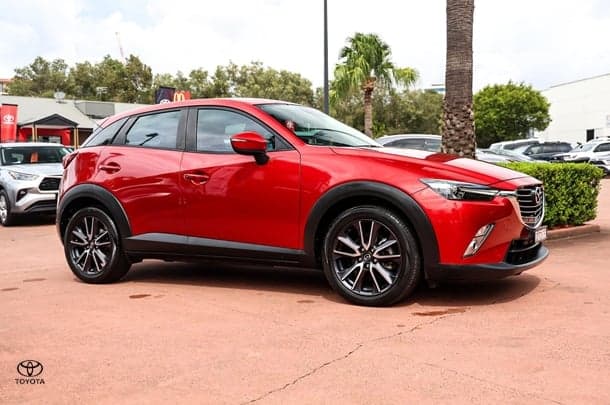 2017 Mazda CX-3 sTouring in Red