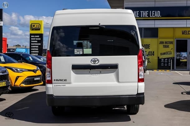 2023 Toyota Hiace Commuter in White