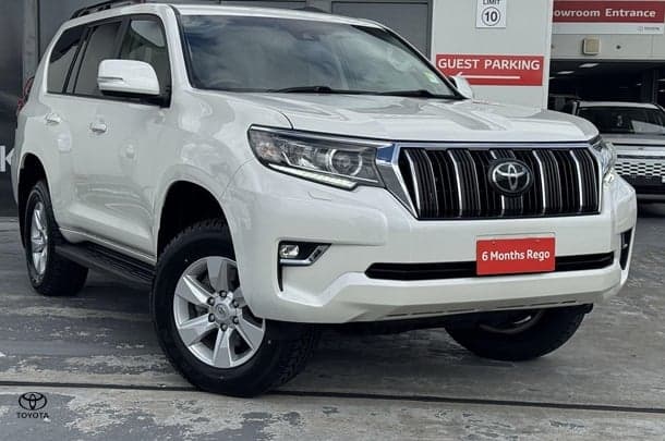 2021 Toyota Landcruiser Prado GXL in White