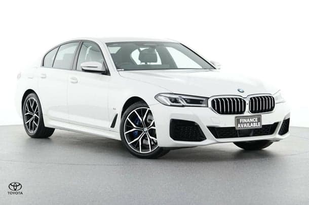 2022 BMW 5 Series 530d M Sport in White