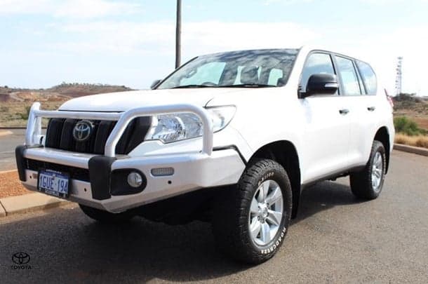 2019 Toyota Landcruiser Prado GX in White