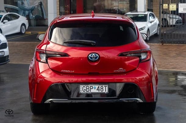 2023 Toyota Corolla ZR Hybrid in Red