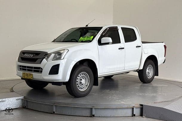 2019 Isuzu D-MAX SX High Ride in White
