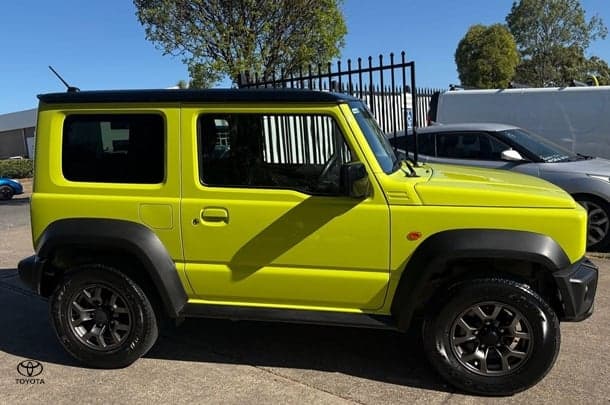 2021 Suzuki Jimny Base in Two Tone Yellow