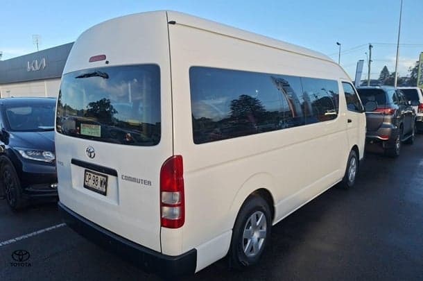 2018 Toyota Hiace SLWB in White