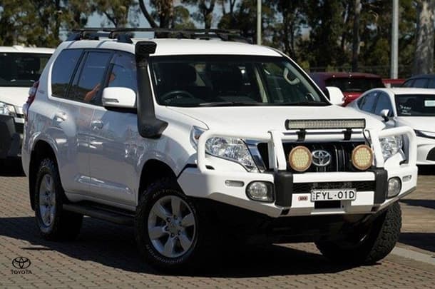 2016 Toyota Landcruiser Prado GX in White