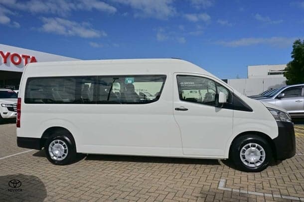 2023 Toyota Hiace Commuter in White