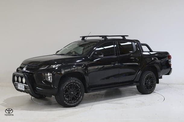 2022 Mitsubishi Triton GSR in Black