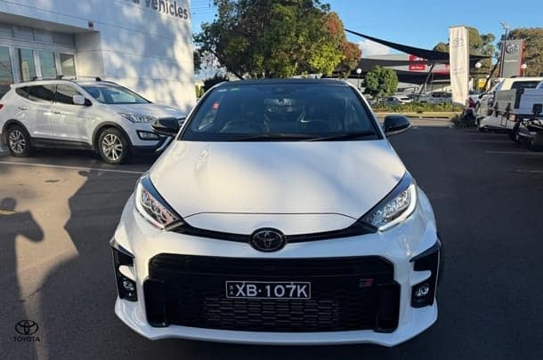 2021 Toyota Yaris GR in White