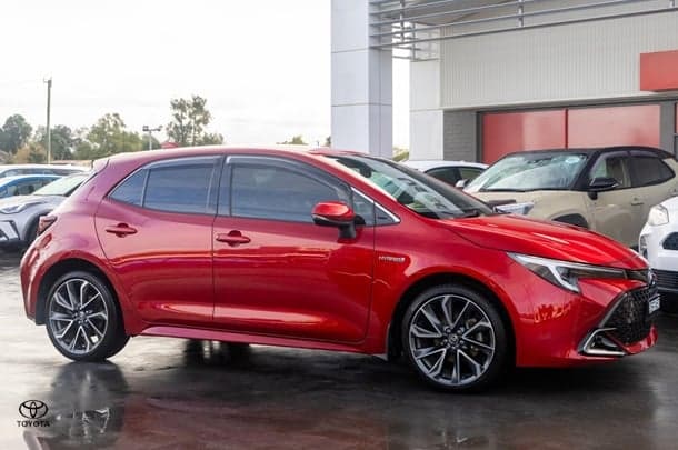 2023 Toyota Corolla ZR Hybrid in Red