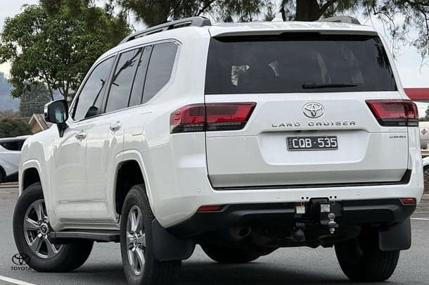 2023 Toyota Landcruiser Sahara in White