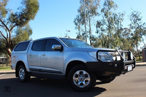 2013 Holden Colorado LTZ in Silver