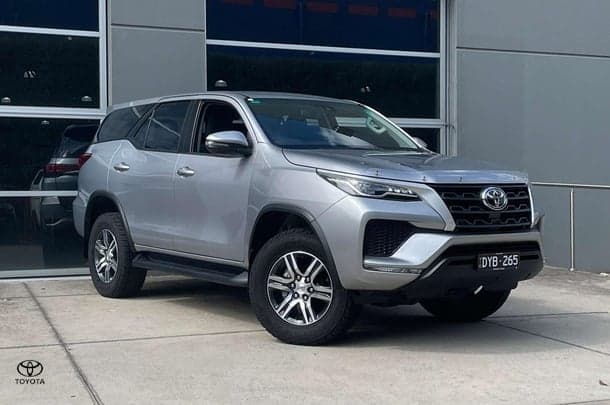 2022 Toyota Fortuner GX in Silver