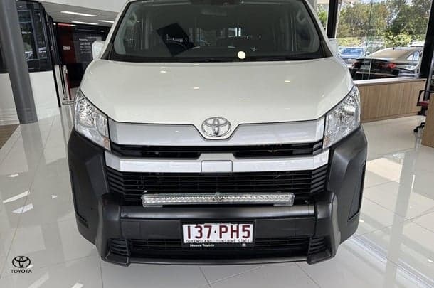 2023 Toyota Hiace LWB in White