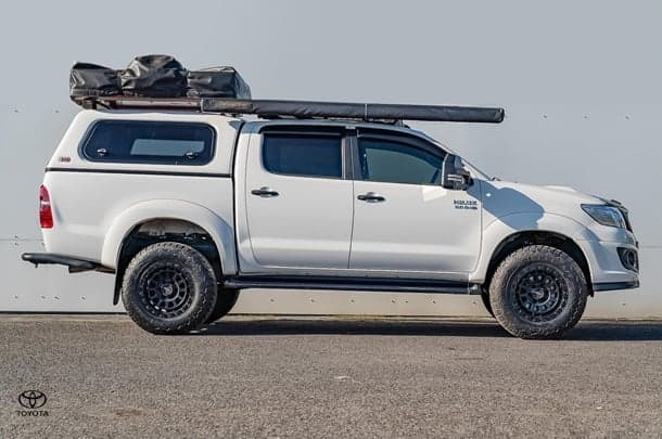 2014 Toyota Hilux Black Limited Edition in White