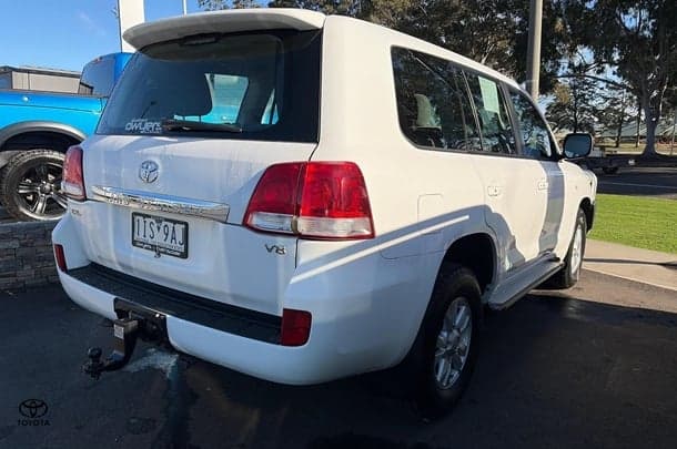 2007 Toyota Landcruiser GXL in White