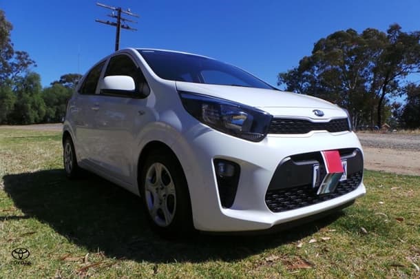 2019 Kia Picanto S in White