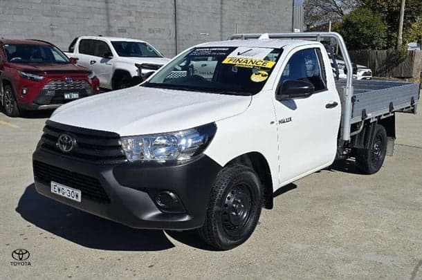 2022 Toyota Hilux Workmate in White