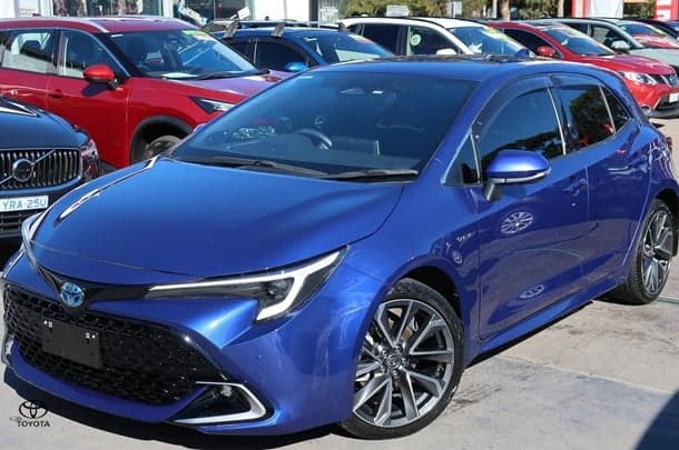 2024 Toyota Corolla ZR Hybrid in Blue
