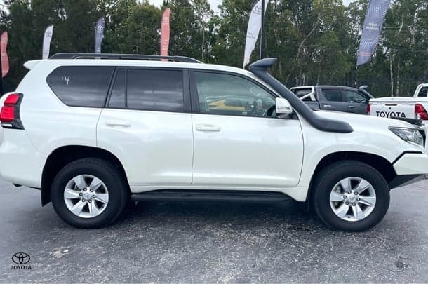 2018 Toyota Landcruiser Prado GXL in White