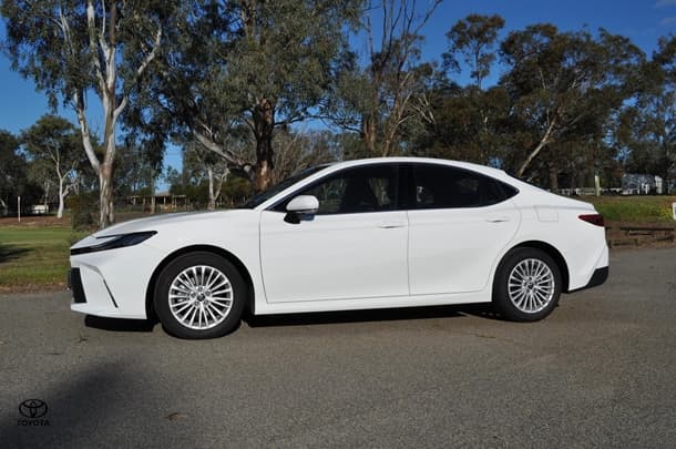 2025 Toyota Camry Ascent in White
