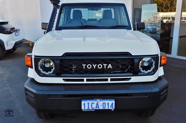 2024 Toyota Landcruiser WorkMate in White
