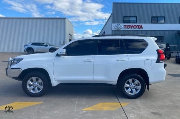2018 Toyota Landcruiser Prado GXL in White