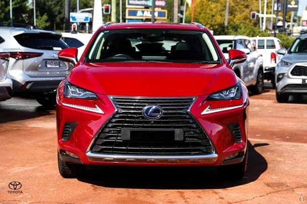 2021 Lexus NX Sports Luxury in Red