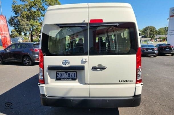 2025 Toyota Hiace SLWB in White