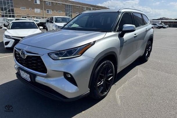 2021 Toyota Kluger AWD GRANDE in Silver