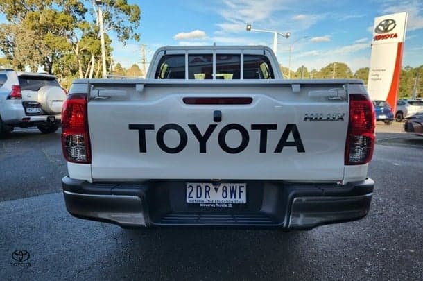 2025 Toyota Hilux Workmate in White