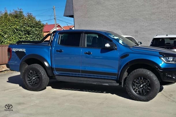 2021 Ford Ranger Raptor X in Black