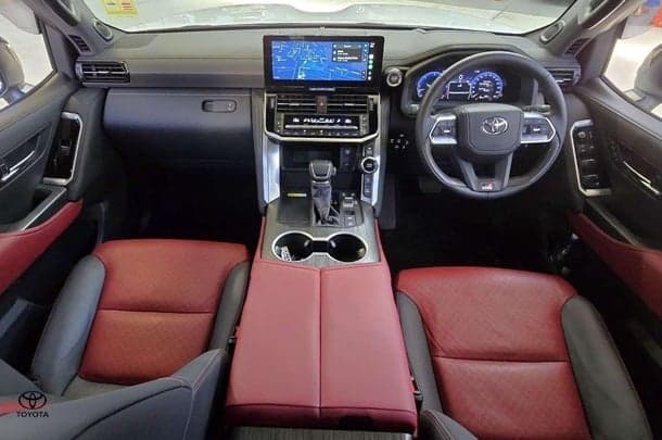 2025 Toyota Landcruiser GR Sport in White