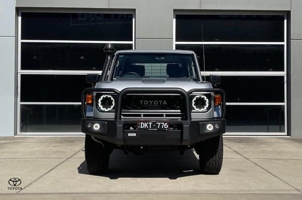 2024 Toyota Landcruiser GXL in Silver