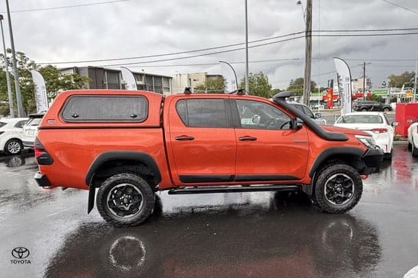 2019 Toyota Hilux Rugged X in Red