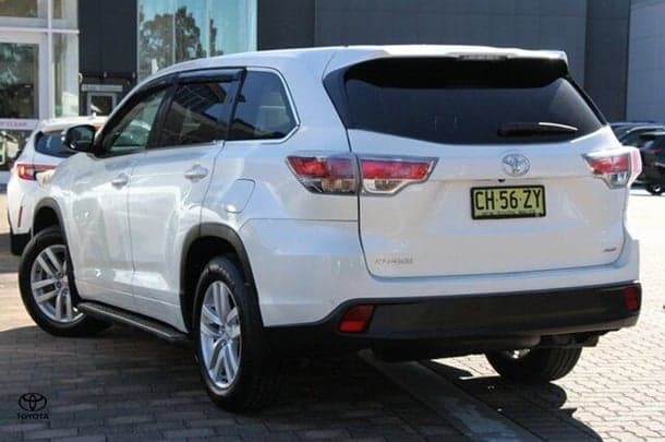 2014 Toyota Kluger GX in White