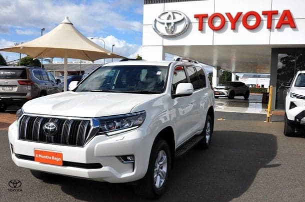 2021 Toyota Landcruiser Prado GXL in White