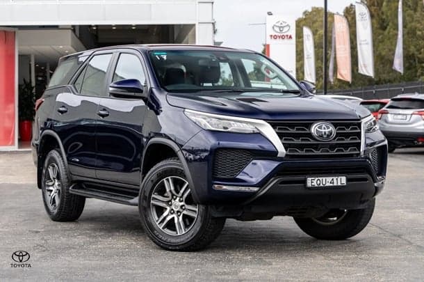 2021 Toyota Fortuner GX in Blue