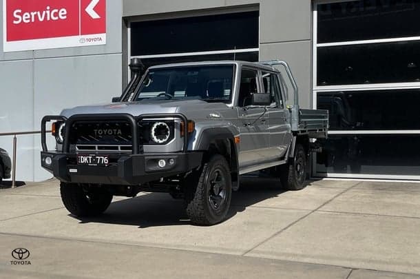 2024 Toyota Landcruiser GXL in Silver