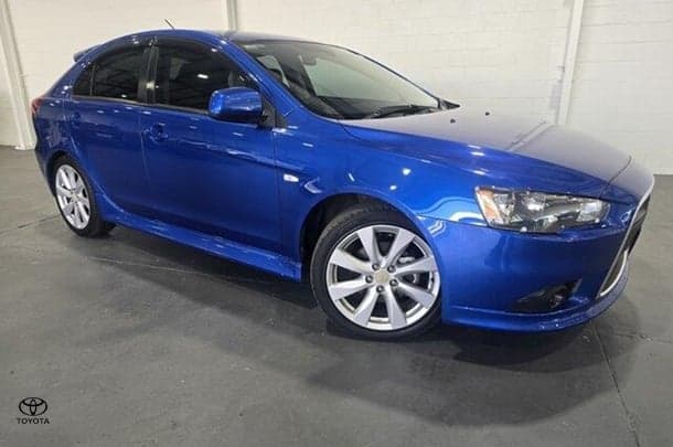 2014 Mitsubishi Lancer GSR in Blue
