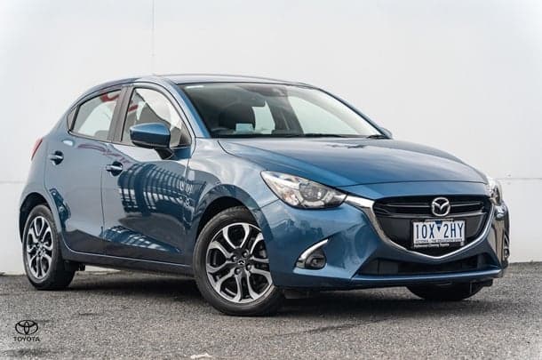 2019 Mazda 2 Genki in Blue
